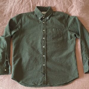 Taylor Stitch Green Casual Button Down Shirt